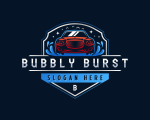 Automotive Vehicle Cleaning logo design