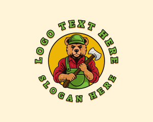 Bear Axe Logging logo