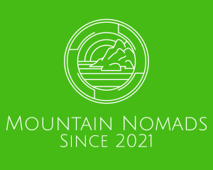 Travel Outdoor Mountain logo design