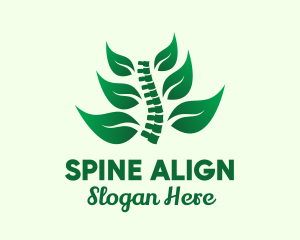 Leaf Spinal Cord logo design