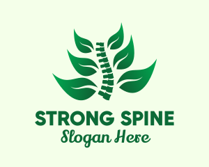 Leaf Spinal Cord logo design