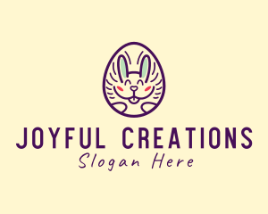 Happy Bunny Egg logo