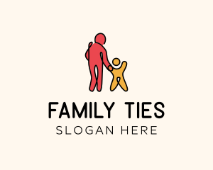 Parent Child Daycare logo design