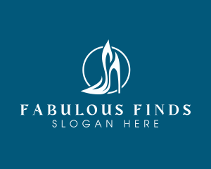 Stylish Stiletto Shoe logo