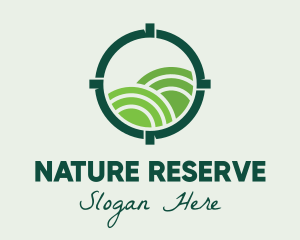 Nature Park Target logo design