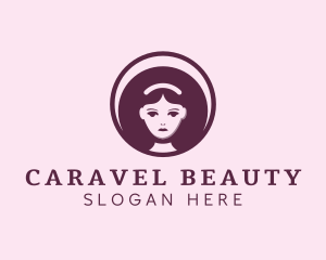 Female Beauty Hair Stylist logo design