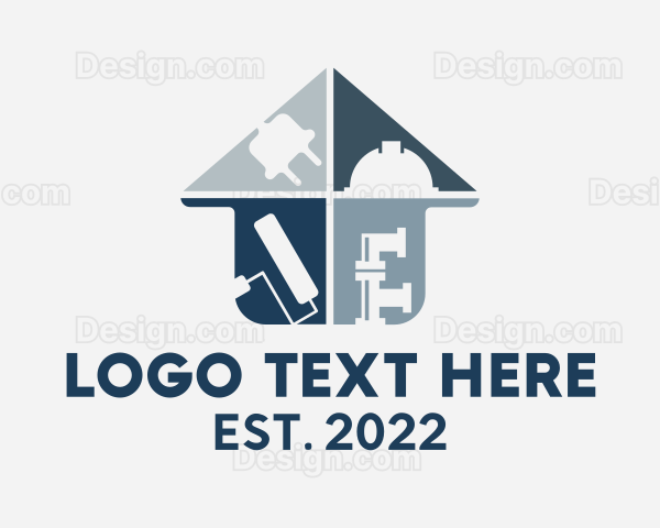 Home Improvement Contractor Logo