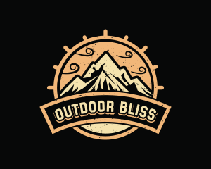 Mountain Hiker Outdoor logo design