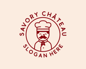 Happy Restaurant Chef logo design