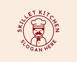 Happy Restaurant Chef logo design