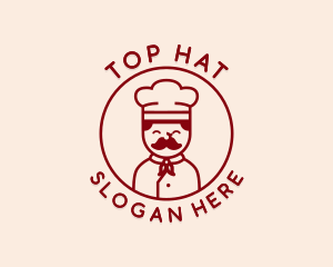 Happy Restaurant Chef logo design