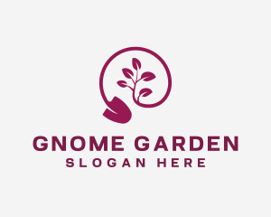 Landscaping Garden Shovel logo design