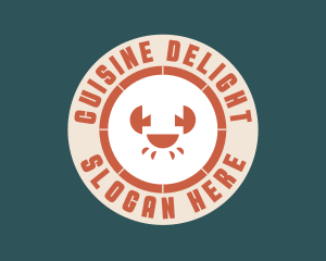 Crab Seafood Restaurant logo design