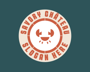 Crab Seafood Restaurant logo design