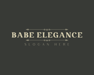 Elegant Perfume Business logo design