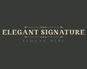 Elegant Perfume Business logo design