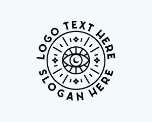 Eye Holistic Bohemian Logo