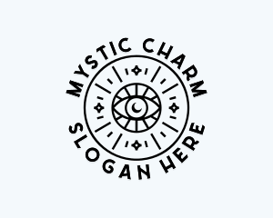 Eye Holistic Bohemian logo design