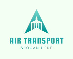 North Direction Plane Travel logo design