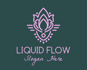 Natural Rose Oil  logo design