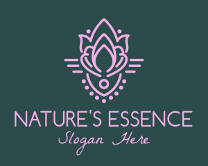 Natural Rose Oil  logo design