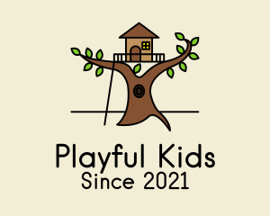 Treehouse Kids Daycare  logo design