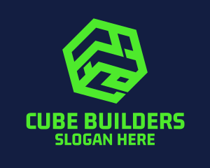 Tech Gaming Cube  logo design