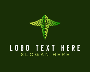 Treatment - Medical Treatment Caduceus logo design
