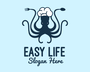 Seafood Octopus Restaurant  logo design