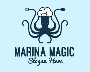 Seafood Octopus Restaurant  logo design