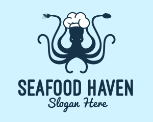 Seafood Octopus Restaurant  logo design