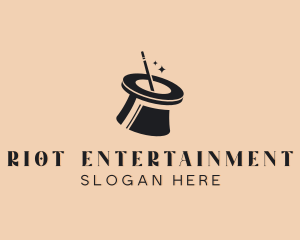 Magician Entertainment Hat logo