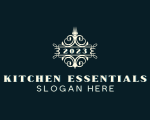 Fork Kitchen Diner logo design