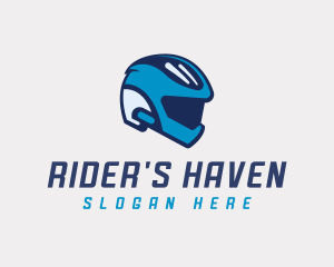 Driving Racing Helmet logo