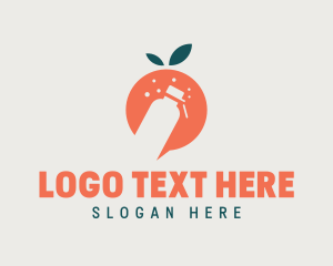 Orange Tumbler Refreshment logo