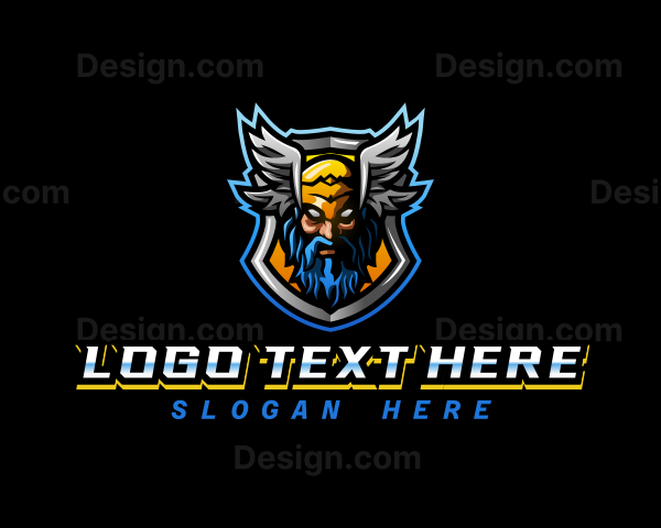 Greek God Odin Logo