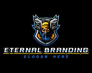 Greek God Odin logo