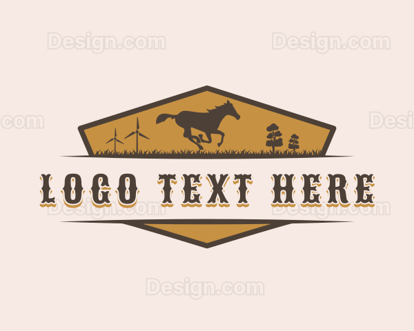 Horse Ranch Barn Logo