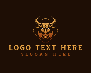Horn - Bull Horn Wild logo design