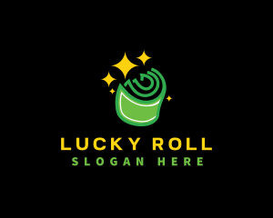 Money Roll Cash logo design