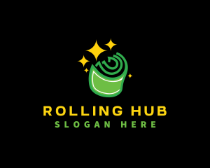 Money Roll Cash logo design