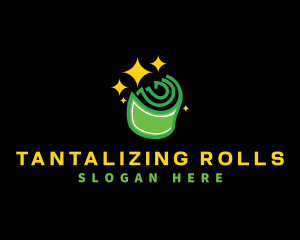 Money Roll Cash logo design