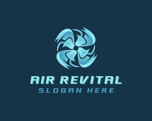 Industrial Wind Fan logo design