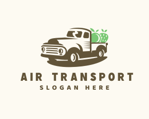 Fruit Farm Truck logo design