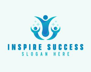 People Leadership Success logo design