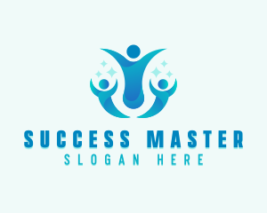 People Leadership Success logo design