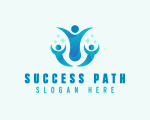 People Leadership Success logo design