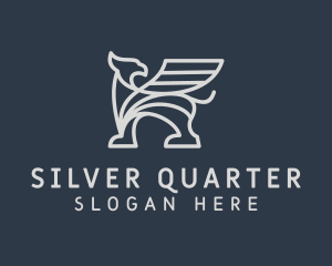 Silver Griffin Luxury logo design