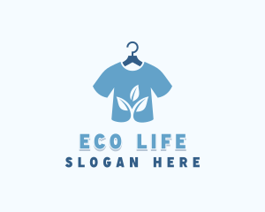 Eco Clean Shirt logo design