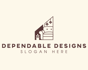 Decor Interior Design Furniture logo design